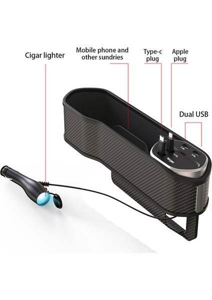 Araba Organizatör Çok Fonksiyonlu Araba Saklama Kutusu Araba Saklama Kutusu (Yurt Dışından) fiyatları