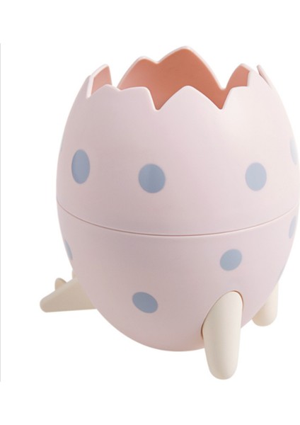 Sevimli Yuvarlak Plastik Kalem Tutucu Standı Ofis Masası Konteyner Saklama Kutusu (Yurt Dışından)