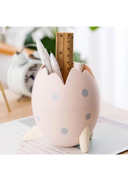 Sevimli Yuvarlak Plastik Kalem Tutucu Standı Ofis Masası Konteyner Saklama Kutusu (Yurt Dışından) indirimleri