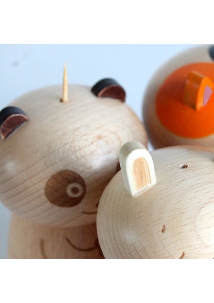 Sevimli Karikatür Panda Kürdan Ahşap Kürdan Saklama Kutusu C (Yurt Dışından) modelleri