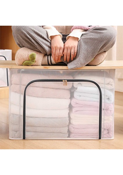 Kumaş Elbise Çelik Çerçeve Şeffaf Saklama Kutusu C (Yurt Dışından) fırsatları