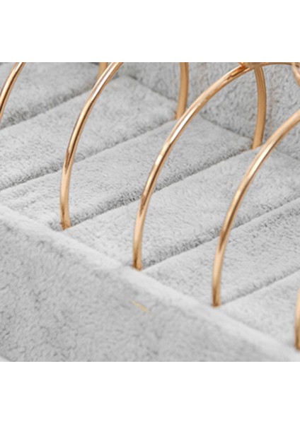 Flanel Bileklik Bileklik Kolye Takı Saklama Kutusu Standı Siyah (Yurt Dışından) modelleri