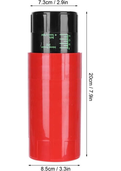 Pirinç Tenis Topu Tasarrufu Saklama Kutusu Basınç Koruma Tamir Konteyner Spor Aksesuarları, Siyah (Yurt Dışından) fiyatları