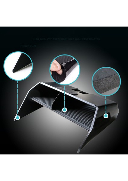 Için - Araba Aksesuarları Konsol Saklama Kutusu Torpido Gözü Tutucu Ay (Yurt Dışından) modelleri