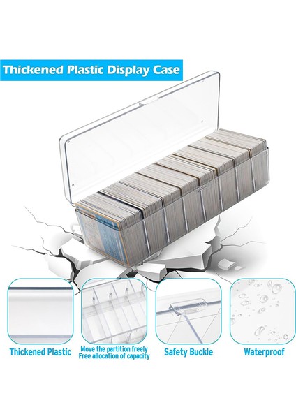 2 Adet Kart Saklama Kutusu, Kart Saklama Kutusu Plastik (Yurt Dışından) fiyatları