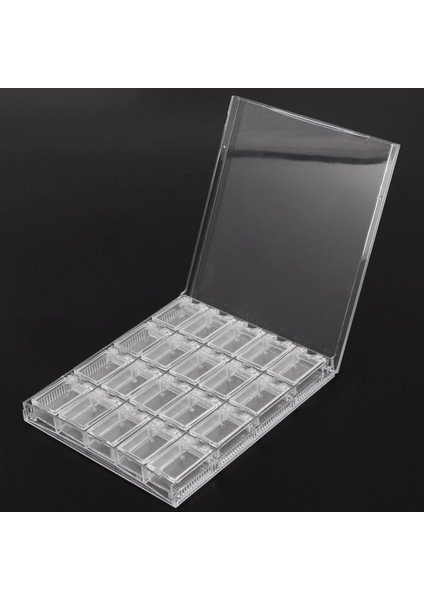 20 Girds Akrilik Makyaj Organizatör Nail Art Saklama Kutusu Şeffaf (Yurt Dışından) indirimleri