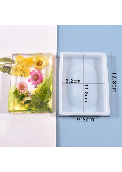 Diy El Yapımı Ayna Pratik Sabun Saklama Kutusu Silikon Kalıp Kare (Yurt Dışından) fiyatları