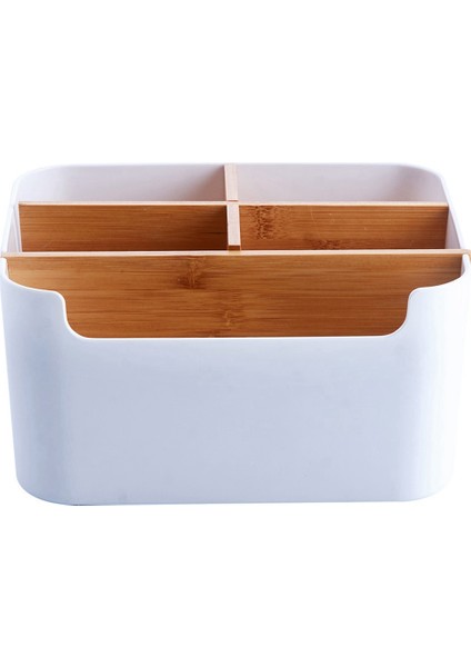 Çoklu Düzenleyici ve Saklama Kutusu, Uzaktan Kumanda Tutucu, Makyaj Tutucu, Modern Masa Tarafı Düzenleyici (Yurt Dışından)