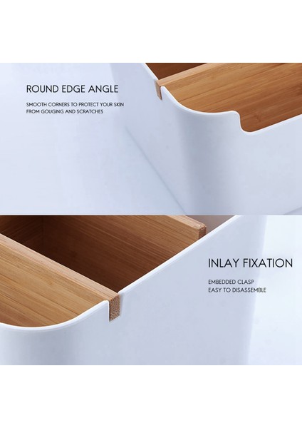 Çoklu Düzenleyici ve Saklama Kutusu, Uzaktan Kumanda Tutucu, Makyaj Tutucu, Modern Masa Tarafı Düzenleyici (Yurt Dışından) modelleri