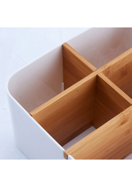 Çoklu Düzenleyici ve Saklama Kutusu, Uzaktan Kumanda Tutucu, Makyaj Tutucu, Modern Masa Tarafı Düzenleyici (Yurt Dışından) fırsatları