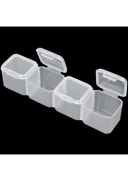 Nail Art Saklama Kutusu Plastik Vitrin Tutucu Şeffaf 28 Yuva (Yurt Dışından) fırsatları