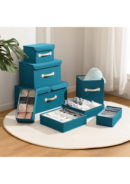 6pcs Çekmece Saklama Kutuları Organizatörler Katlanabilir Dolap Pembe (Yurt Dışından) fiyatları