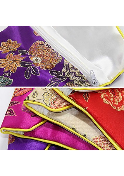 3x Takı Saklama Torbaları Ipek Çin Geleneği Kese Çanta Hediyeler Mücevher Organizatör (Rastgele Renk) (Yurt Dışından) indirimleri