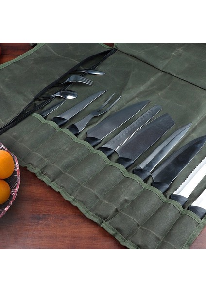 Rulo Çanta Şef Bıçağı Mutfak Saklama Torbaları Bıçak Tutucu Taşıma Çantası (Yurt Dışından) fırsatları