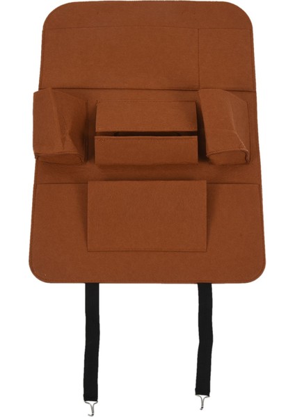 Kitaplar Için Otomatik Arka Koltuk Saklama Çantası Açık Kahve (Yurt Dışından)