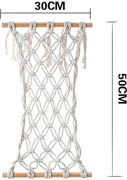 Mutfak Meyve ve Sebze Filesi Çantası El Dokuma Depolama Sepeti Asılı Büyük Kapasiteli Dolap Saklama Çantası (Yurt Dışından) fiyatları