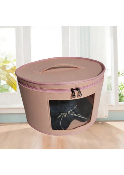 Şapka Kutusu Organizatör Yuvarlak Avel Şapka Kutuları Katlanabilir Şapka Saklama Çantası D (Yurt Dışından) fiyatları