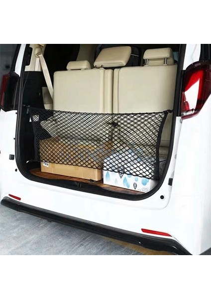 Araç Içi Bagaj Ağı Arka Kargo Mesh Ağı Saklama Elastik Tutucu (Yurt Dışından) indirimleri
