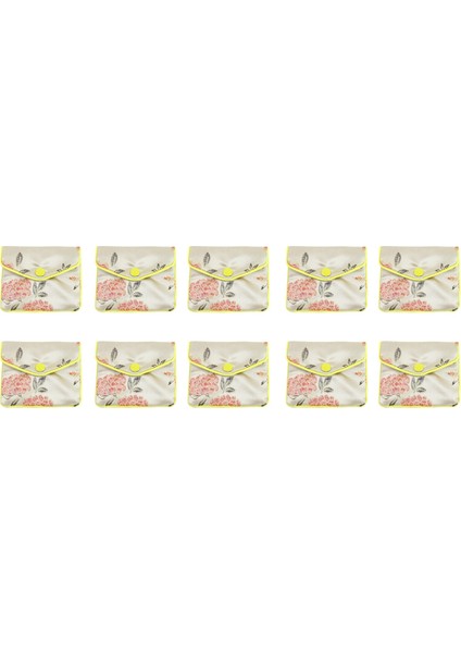 10X Takı Saklama Torbaları Ipek Çin Geleneği Kese Çanta Hediyeler Mücevher Organizatör (Rastgele Renk) (Yurt Dışından)