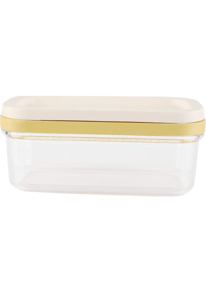 Tereyağı Kutusu Kesme Peynir Çıtır Mühürlü Dikdörtgen Saklama Kabı 2 Adet (Yurt Dışından)