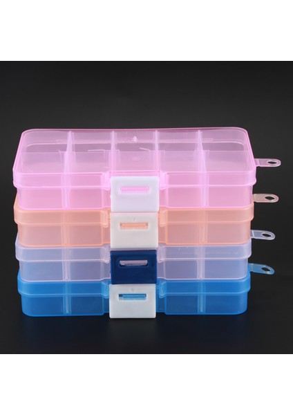 4 Adet Plastik Mücevher Kutusu Paketi Organizatör Saklama Kabı (Yurt Dışından) fiyatları