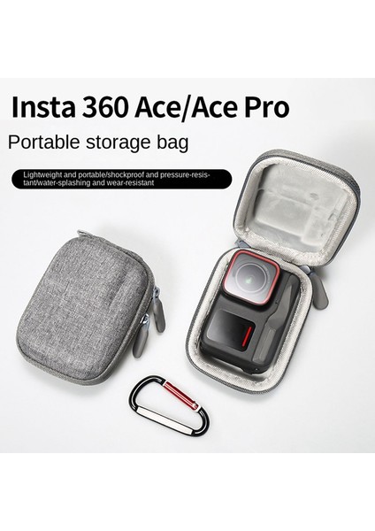 For Pro Her Şey Dahil Koruyucu Saklama Çantası Kutusu, Gri (Yurt Dışından) modelleri