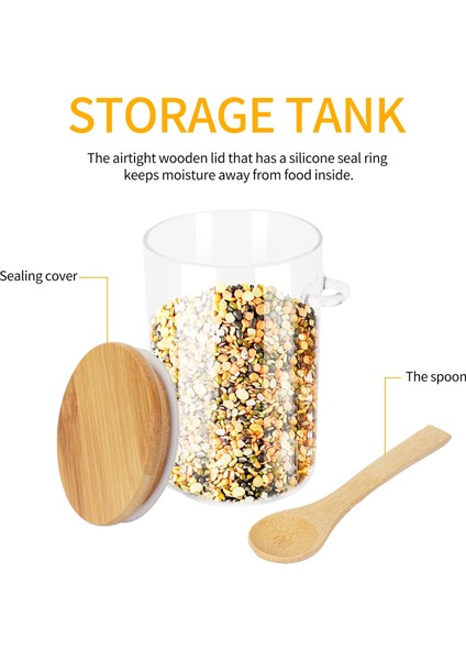 Gıda Saklama Şeffaf Mühürlü Teneke Kutu Kabı (Yurt Dışından) fırsatları