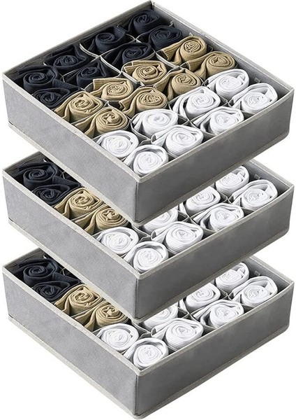 Depolamaya Uygun 3 Parçalı Saklama Çantası A (Yurt Dışından)