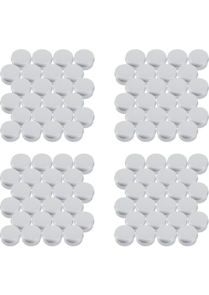 Kozmetik Için Vidalı Kapaklı 30ML Küçük Saklama Kapları (24'lü Paket) (Yurt Dışından)