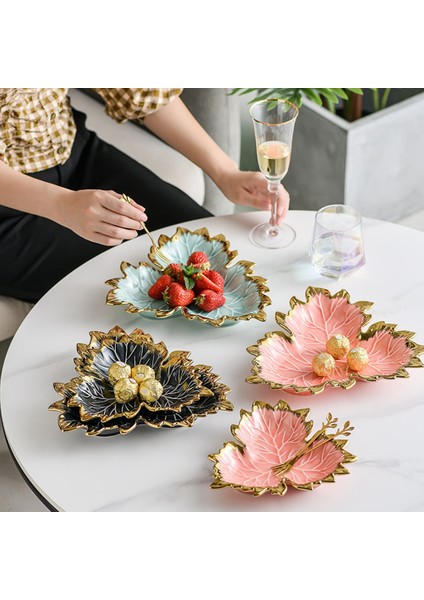 Phnom Penh Akçaağaç Yaprağı Plaka Seramik Takı Saklama ve Sofra E (Yurt Dışından) modelleri