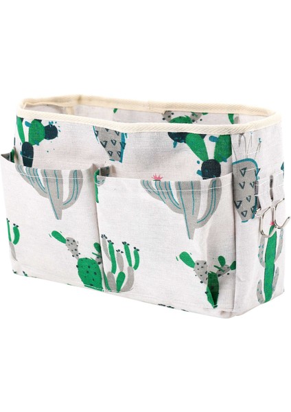 Kancalı Kaktüslü Kozmetik Saklama Çantası Askılı Saklama Çantası (Yurt Dışından)