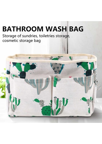 Kancalı Kaktüslü Kozmetik Saklama Çantası Askılı Saklama Çantası (Yurt Dışından) fırsatları