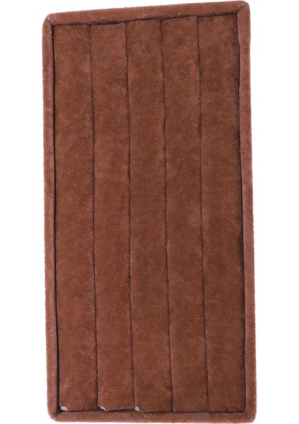 Kadife Takı Yüzük Küpe Ekran Kutusu Ay Tutucu Saklama Kahve (Yurt Dışından) modelleri