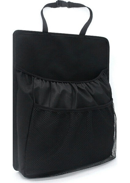 Araba Net Örgü Cep Koltuk Arka Çok Cep Saklama Çantası Organizatör Tutucu Siyah (Yurt Dışından)