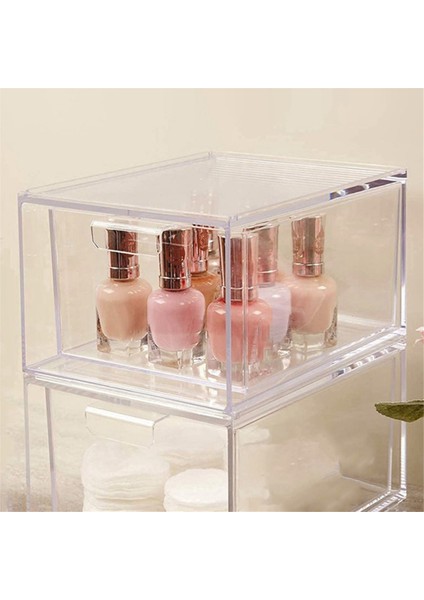 Istiflenebilir Makyaj Düzenleyicisi ve Saklama Alanı, Gösteriş Için Kulplu (Yurt Dışından) fiyatları