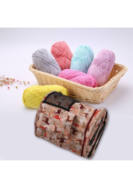 Boş Örgü Çanta Iplik Saklama Tığ Çantası Büyük Davul (Yurt Dışından) fiyatları