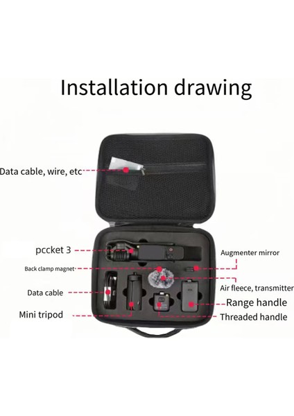 3 Seviyeli Saklama Çantası Için Taşınabilir Taşıma Çantası (Yurt Dışından) indirimleri