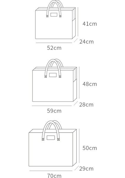 Giysi Saklama Torbaları Karikatür Taşınabilir Kutu Yastık Yorgan Battaniye Ev C (Yurt Dışından) modelleri