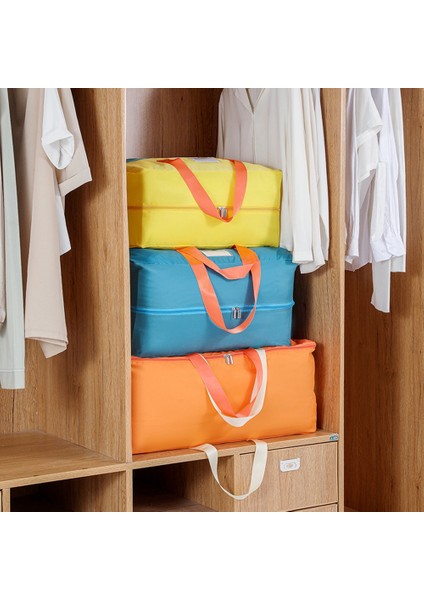 Giysi Saklama Torbaları Karikatür Taşınabilir Kutu Yastık Yorgan Battaniye Ev C (Yurt Dışından) fırsatları