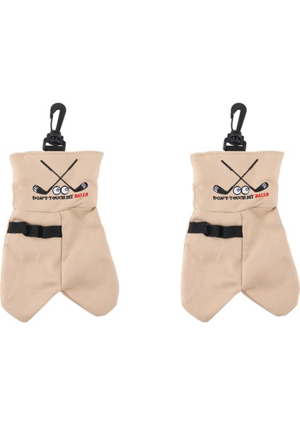 2x Golf Topu Saklama Çantası Tutucu Bu Komik Golf Hediyesi Kesinlikle Güldürecek Golf Aksesuarlarınızı Saklayın Çorap, Kahverengi (Yurt Dışından) modelleri