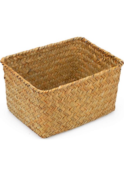 Seagr Saklama Sepeti, Çok Boyutlu El Yapımı Rattan Sh Sepetler (Yurt Dışından)