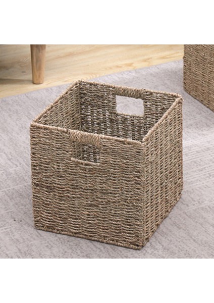 Dolaplar, Banyo Için Kulplu Dokuma Seagr Organizatör Sepeti (Yurt Dışından) modelleri