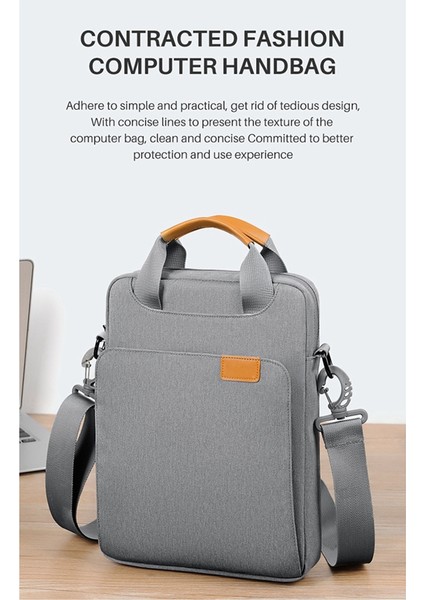 Tablet Için Çapraz Çanta 13 Inç Tablet Kılıfı Saklama Çantası Siyah (Yurt Dışından) fiyatları