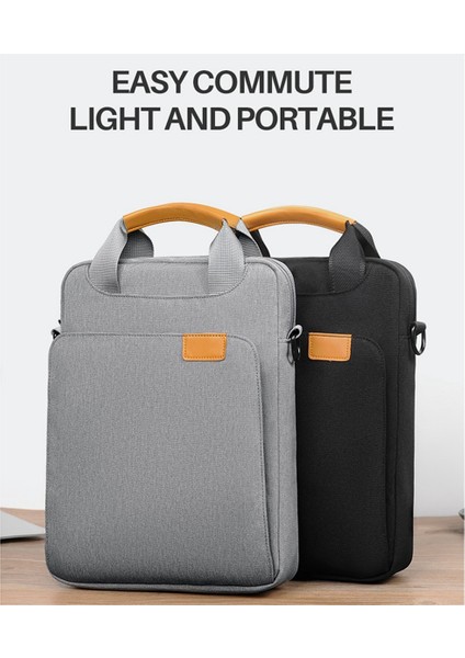 Tablet Için Çapraz Çanta 13 Inç Tablet Kılıfı Saklama Çantası Siyah (Yurt Dışından) modelleri