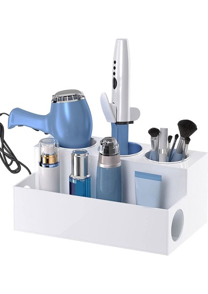 Saç Alet Organizatör Makyaj Malzemeleri Vanity Saklama Standı Fincan C ile (Yurt Dışından) fiyatları