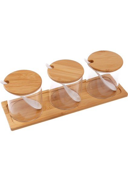 3 Adet/takım Gl Baharat Kavanoz Kaşık Baharat Organizatör Baharat Kutuları (Yurt Dışından)