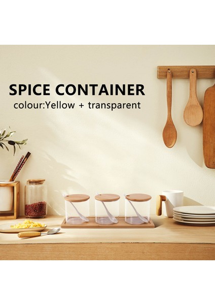 3 Adet/takım Gl Baharat Kavanoz Kaşık Baharat Organizatör Baharat Kutuları (Yurt Dışından) fırsatları