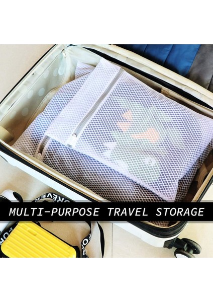 Adet Zarif ve Dayanıklı Petek Örgü Çamaşır Torbası, Giysiler Için Seyahat Saklama Çantası (Yurt Dışından) modelleri