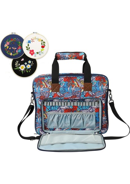 Taşınabilir Dikiş Malzemeleri Saklama Çantası Oxford Kumaş Yün Tığ Kanca Örgü Iğnesi Tığ Kanca Organizatör (Yurt Dışından) indirimleri