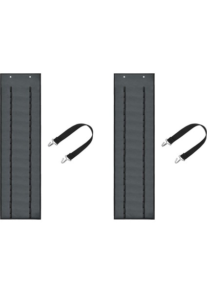 2x Vinil Rulo Tutucu, 48 Bölmeli, Organizatörler Gri (Yurt Dışından)